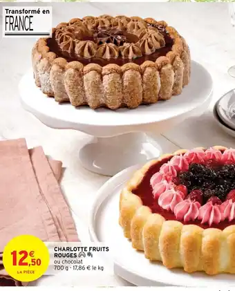 Intermarché Hyper Charlotte Fruits Rouges offre