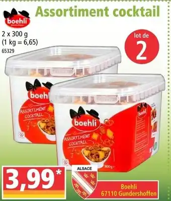 Norma Assortiment cocktail offre