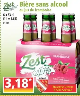 Norma Bière sans alcool offre