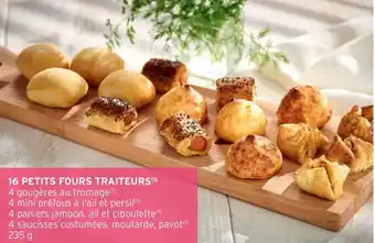 Intermarché 16 Petits Fours Traiteurs offre
