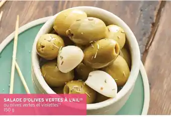 Intermarché Salade D'Olives Vertes A L'ail offre
