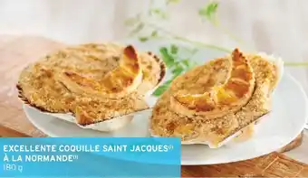 Intermarché Excellente Coquille Saint Jacques A La Normande offre