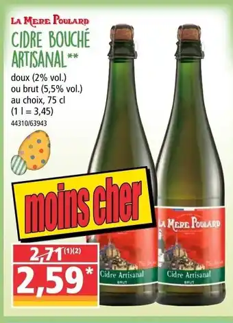 Norma Cidre Bouché artisanal offre