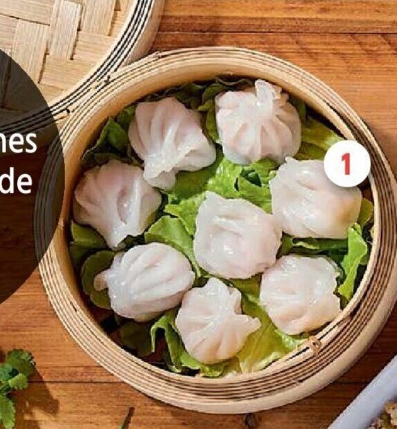 Intermarché 16 Hacao Aux Crevettes Sauce Soja Et Sauce Aigre Douce offre