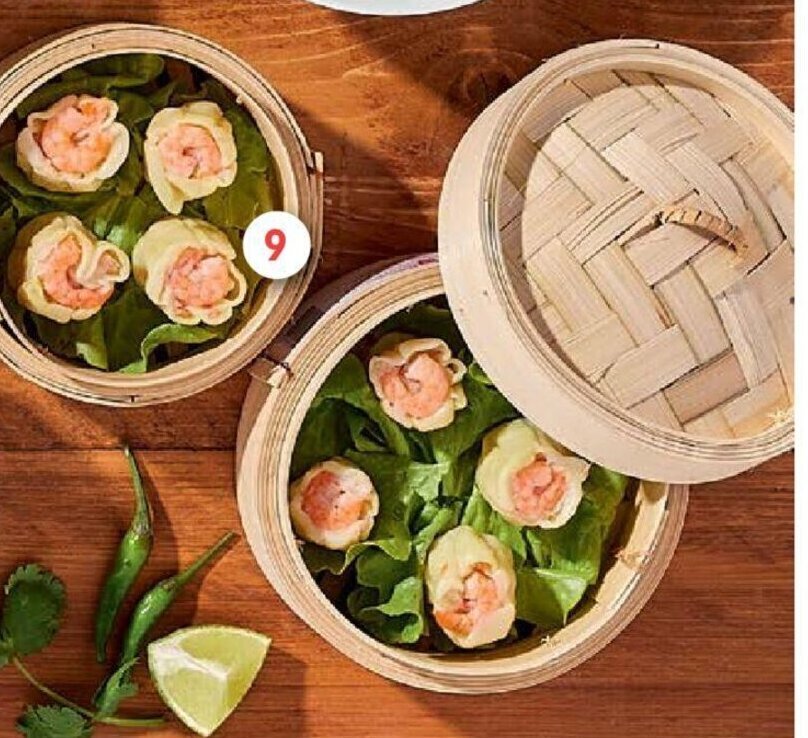 Intermarché 18 Xiu Mai Aux Crevettes Sauce Soja Et BSauce Aigre Douce offre