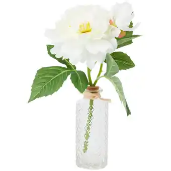 Pivoines artificielles dans un vase
