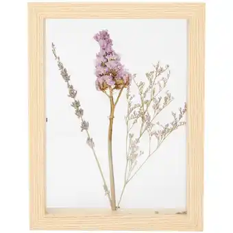 Action Cadre avec fleurs séchées home accents offre