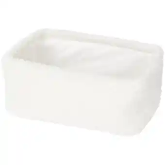 Action Panier de rangement en imitation peau de mouton home collection offre