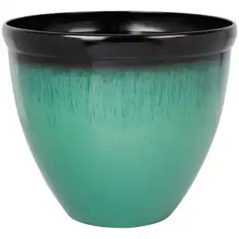 Action Cache-pot en plastique à l’aspect émaillé offre