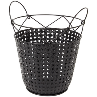 Corbeille en métal home accents