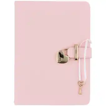 Action Journal avec cadenas en forme de cœur offre