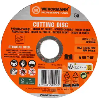 Action Disques à meuler werckmann offre