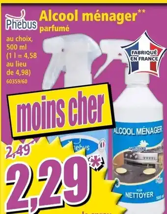 Norma Alcool ménager offre