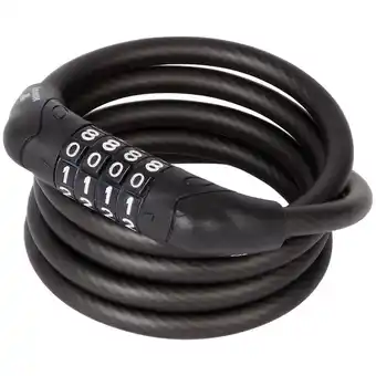 Action Câble antivol avec cadenas à chiffres walfort offre