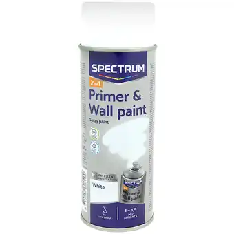 Action Spectrum peinture en aérosol 2 en 1 offre