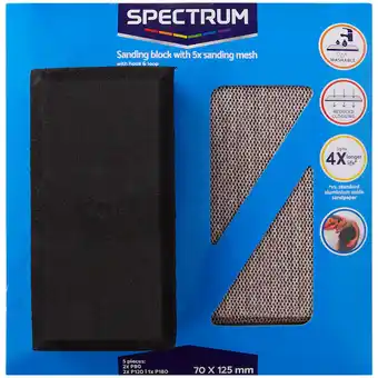Action Kit de ponçage spectrum offre