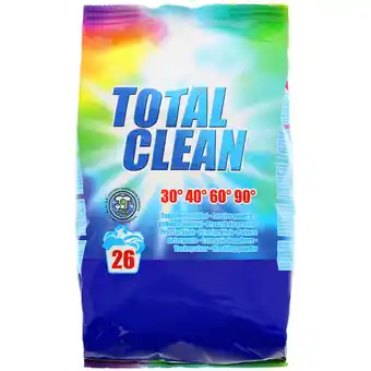 Action Total clean poudre à lessiver offre