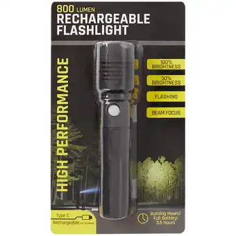 Lampe de poche rechargeable