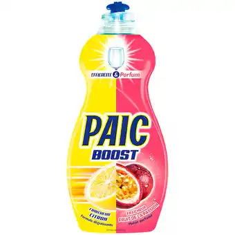 Action Liquide vaisselle paic boost citron offre