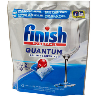 Action Tablettes pour lave-vaisselle finish powerball quantum essential all-in-1 offre