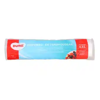 Action Sac congélation et fraîcheur dumil xl offre