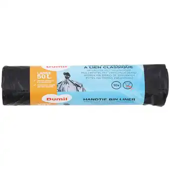 Action Sacs poubelles dumil offre