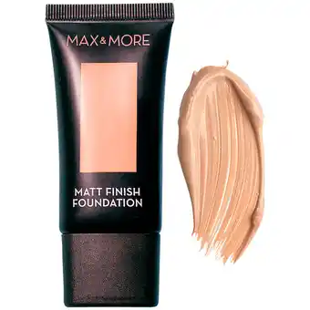 Fond de teint matt finish max & more