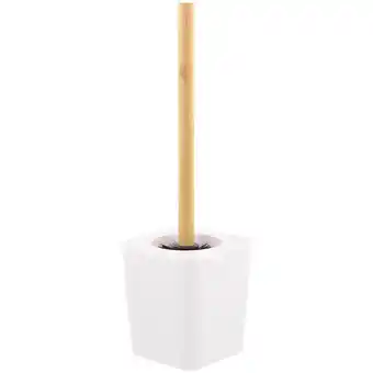 Action Brosse à wc en bambou offre