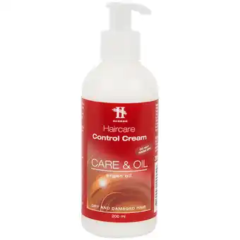 Action Crème capillaire réparatrice hegron care & oil offre