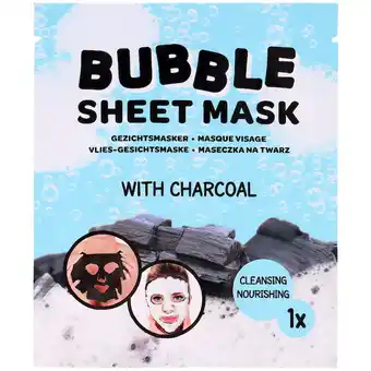 Action Masque à bulles au charbon de bois offre