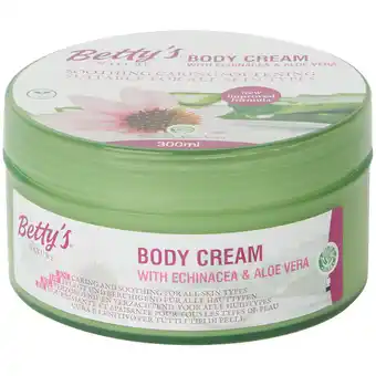 CrĂšme pour les mains et le corps betty's nature
