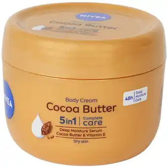 Action Beurre corporel nivea offre