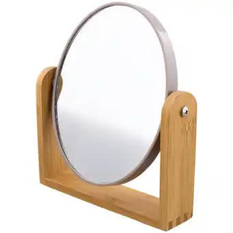 Action Miroir à maquillage en bambou offre