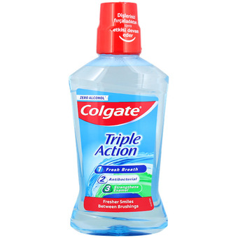 Action Bain de bouche colgate triple action offre