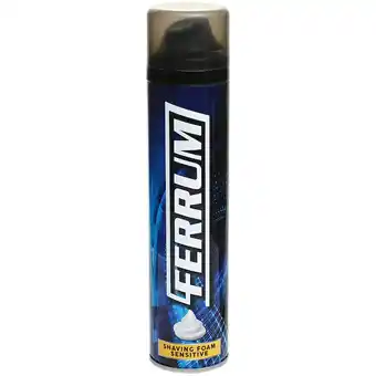 Action Mousse à raser ferrum men's shaving offre