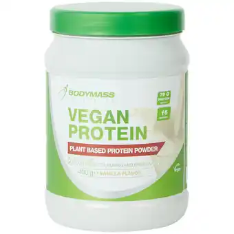 Protéines en poudre bodymass vegan protein