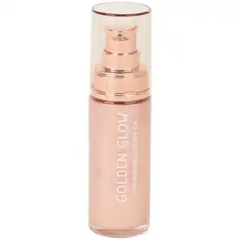 Action Huile corporelle golden glow offre