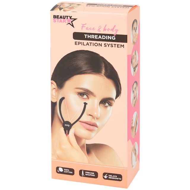 Promo Kit d'épilation au fil beauty star chez Action