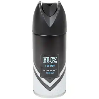 Déodorant huz for men blocked