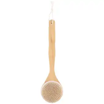 Action Brosse pour le dos en bambou offre