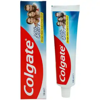 Action Dentifrice contre les caries colgate offre