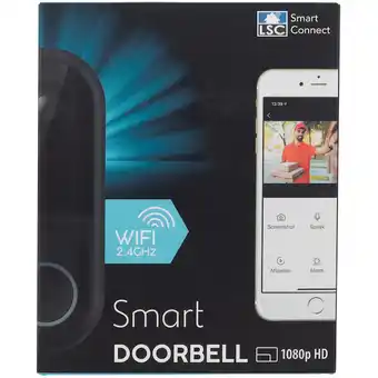Action Sonnette vidéo connectée lsc smart connect offre