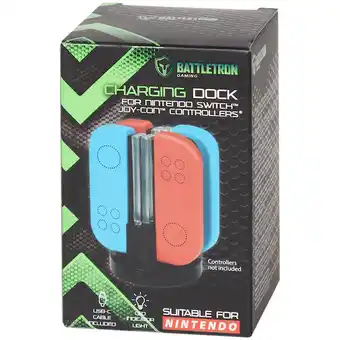Action Chargeur de manette battletron nintendo switch offre