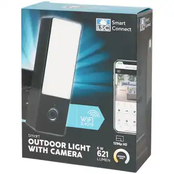 Éclairage extérieur avec caméra lsc smart connect