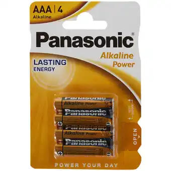 Action Piles panasonic aaa offre