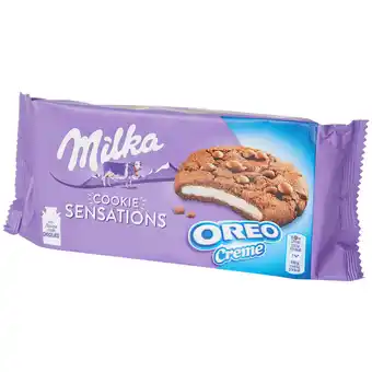 Action Milka cookie sensations oreo creme offre