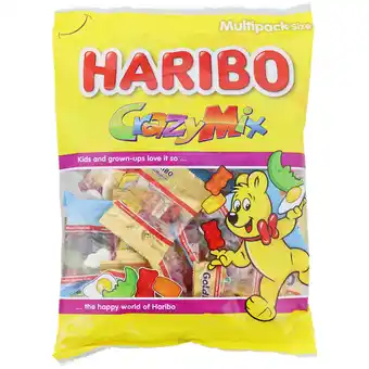 Sachets à distribuer haribo crazy mix