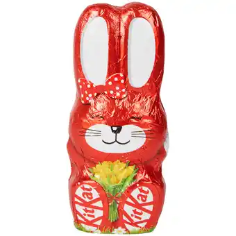 Action Lapin de pâques en chocolat kitkat offre
