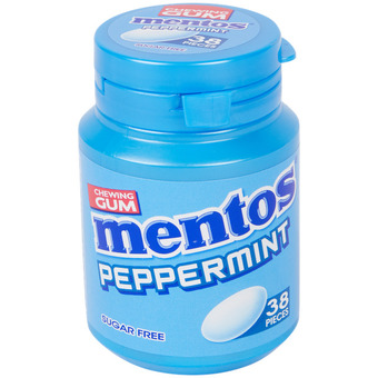 Mentos chewing-gum menthe poivrée