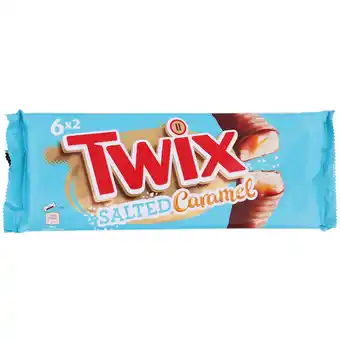Action Twix caramel salé offre